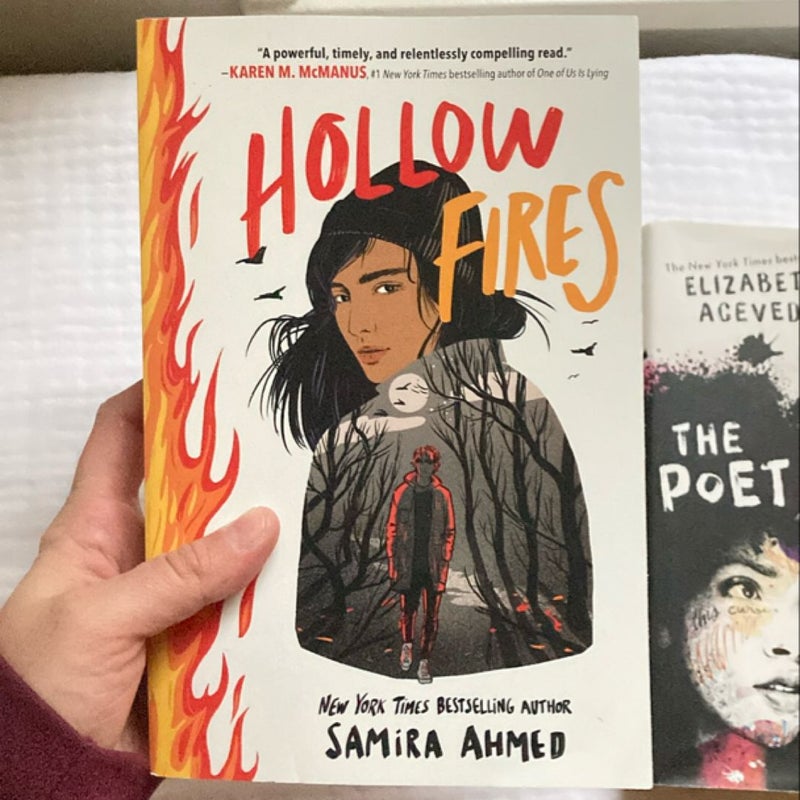 YA Fiction Bundle: Hollow Fires, The Crossover, The Poet X