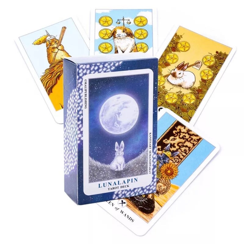 Lunalapin Tarot Deck Bunny Rabbit - Deck Only
