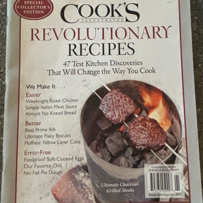 Cooks illustrated revolutionary recipes