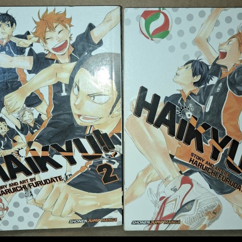 Haikyu!! Manga Volume 1-2