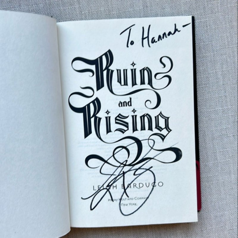 Ruin and Rising (Signed Original Hardcover)