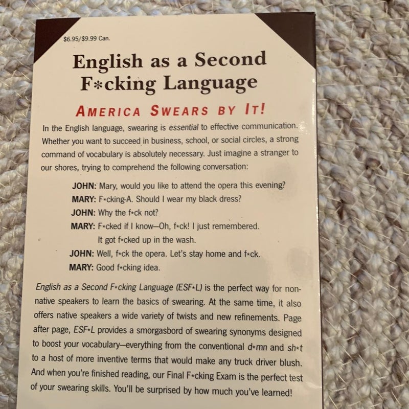 English As a Second F*cking Language