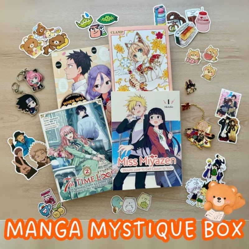 Mystery Manga Anime Suprise Fun Blind Box Gift Set