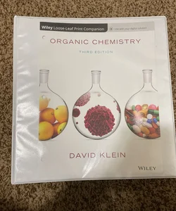 Organic Chemistry, 3e WileyPLUS Card