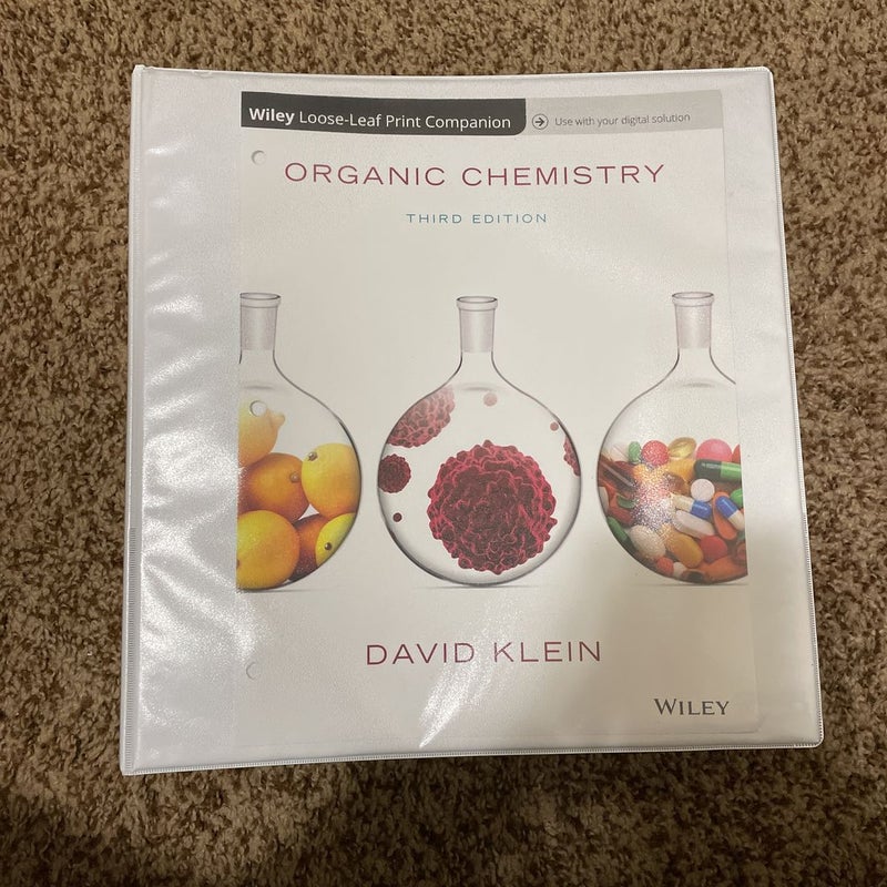 Organic Chemistry, 3e WileyPLUS Card