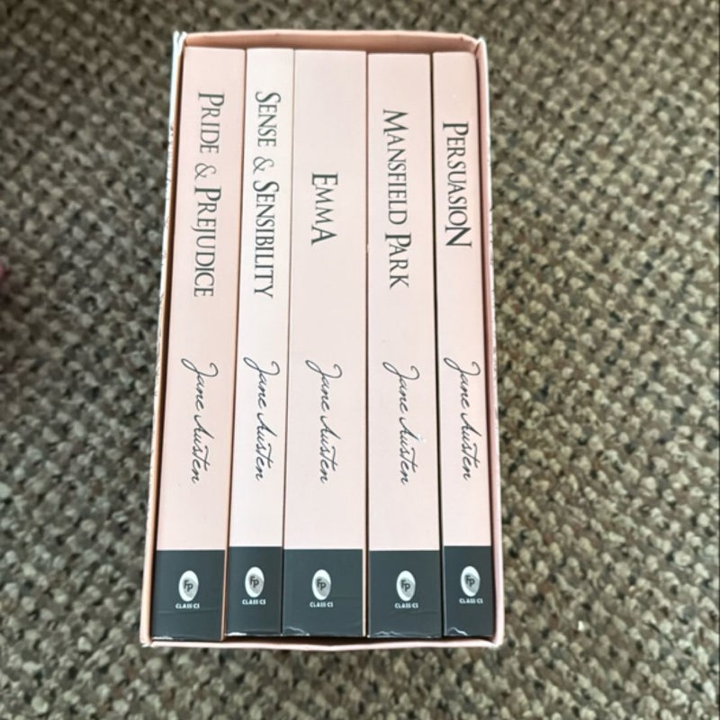 Greatest Works of Jane Austen (Set of 5 Books)