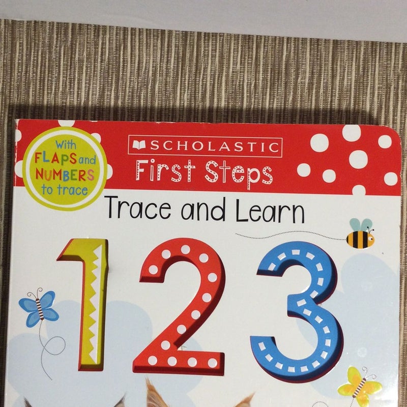 Trace and Learn 123: Scholastic Early Learners (Trace and Learn) 