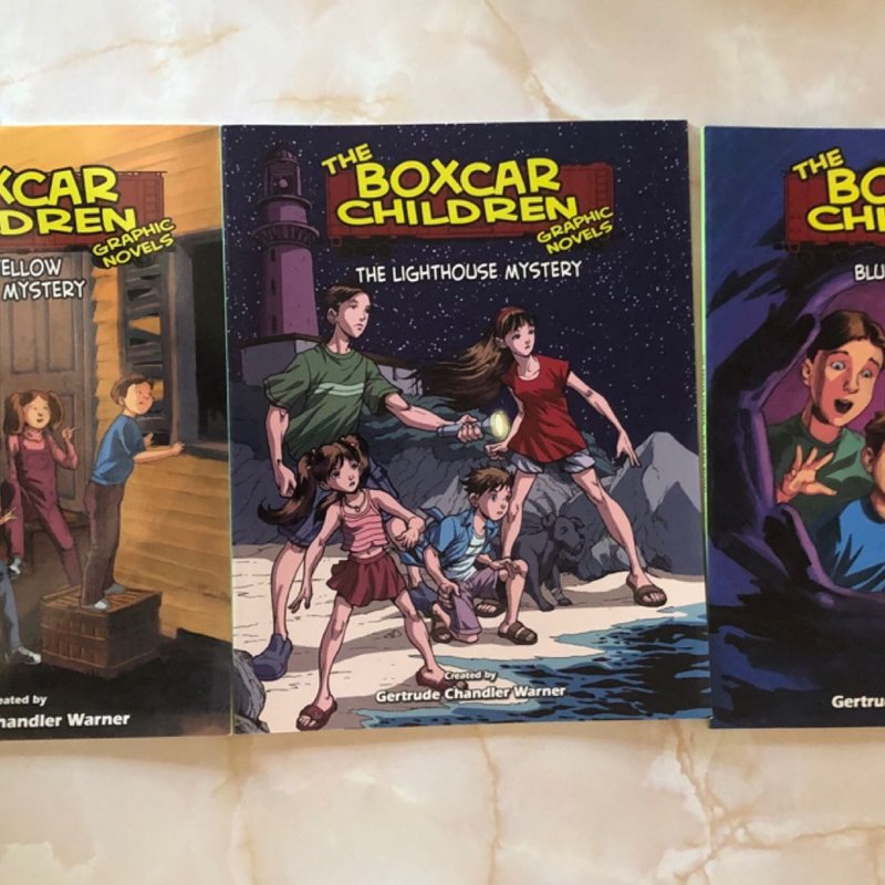 15 The Boxcar Children Graphic Novels by Gertrude Chandler Warner