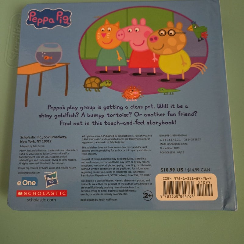 Class Pet: a Touch-And-Feel Storybook (Peppa Pig)