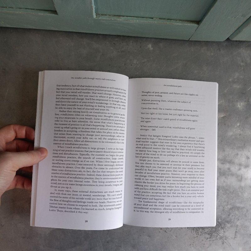 The Mindful Path Through Worry and Rumination by Sameet M. Kumar