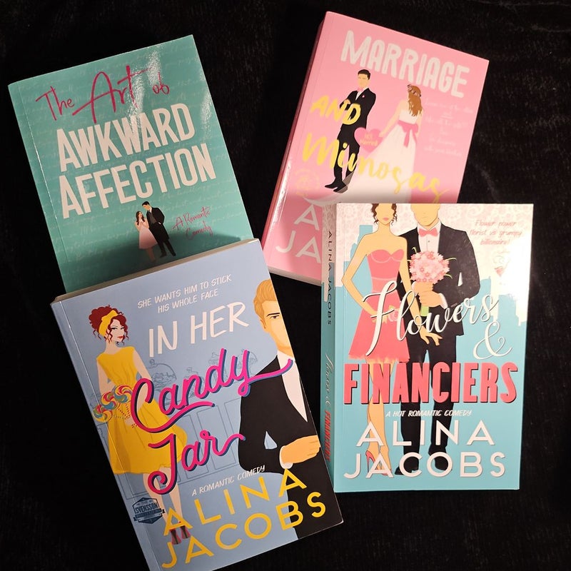 In her Candy Jar (Bundle Series Set), The Art of Awkward Affection, Marriage and Mimosas,Flowers and Financiers