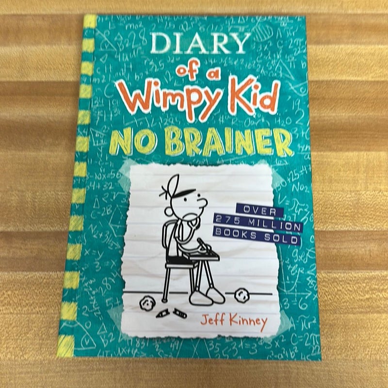 No Brainer: Wimpy Kid Book 18. by Jeff KinneyJeff Kinney 2023 Hardcover New