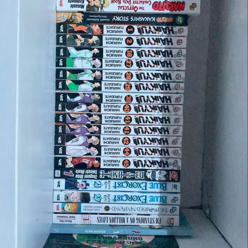 Variety of manga