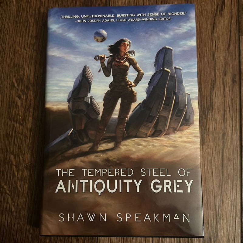 The Tempered Steel of Antiquity Grey (Signed Kickstarter Edition)