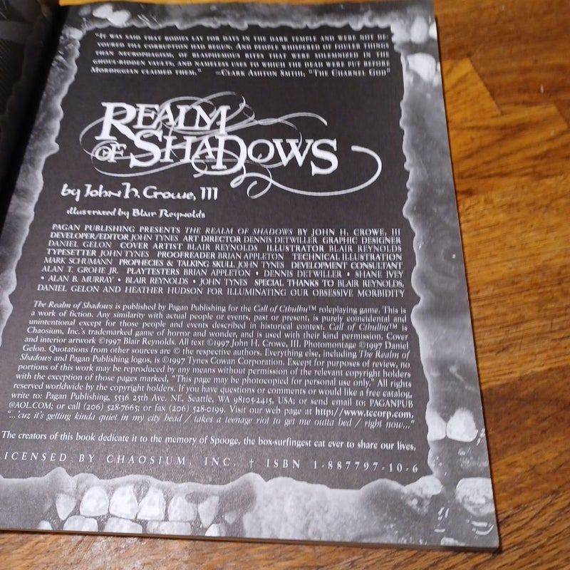 The Realm of Shadows