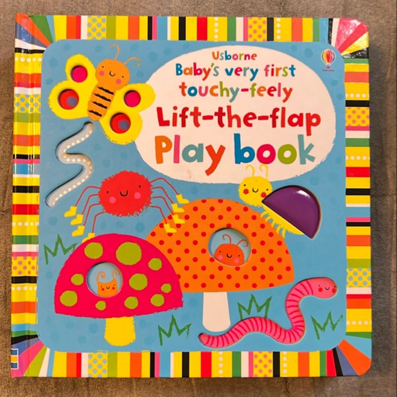 Baby’s very first touchy-feely lift-the-flap Playbook