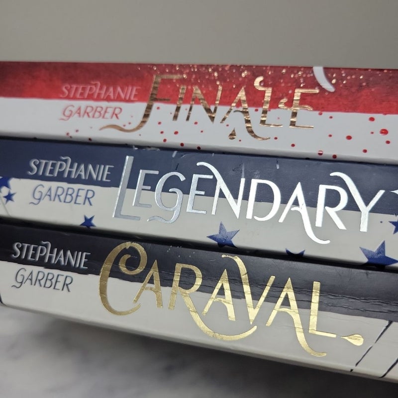 Caraval + Legendary + Finale | OOP UK Paperback Set Out of Print