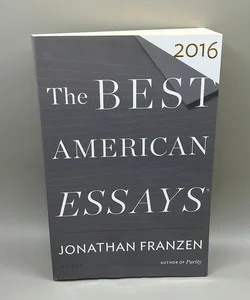 The Best American Essays 2016