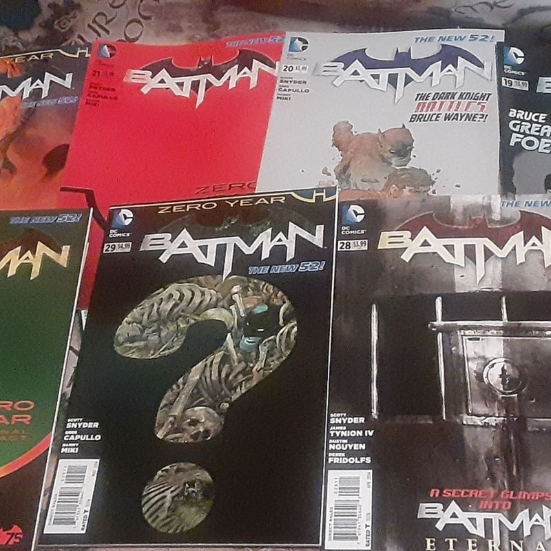 Batman 19-33 , 2012 series, DC Comics Lot 