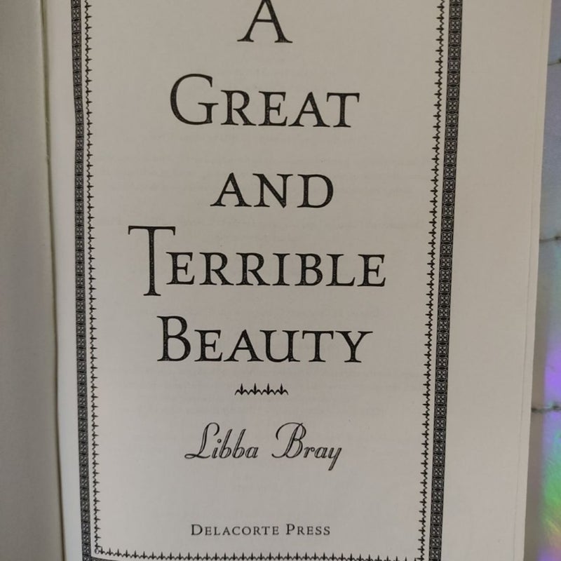 A Great and Terrible Beauty