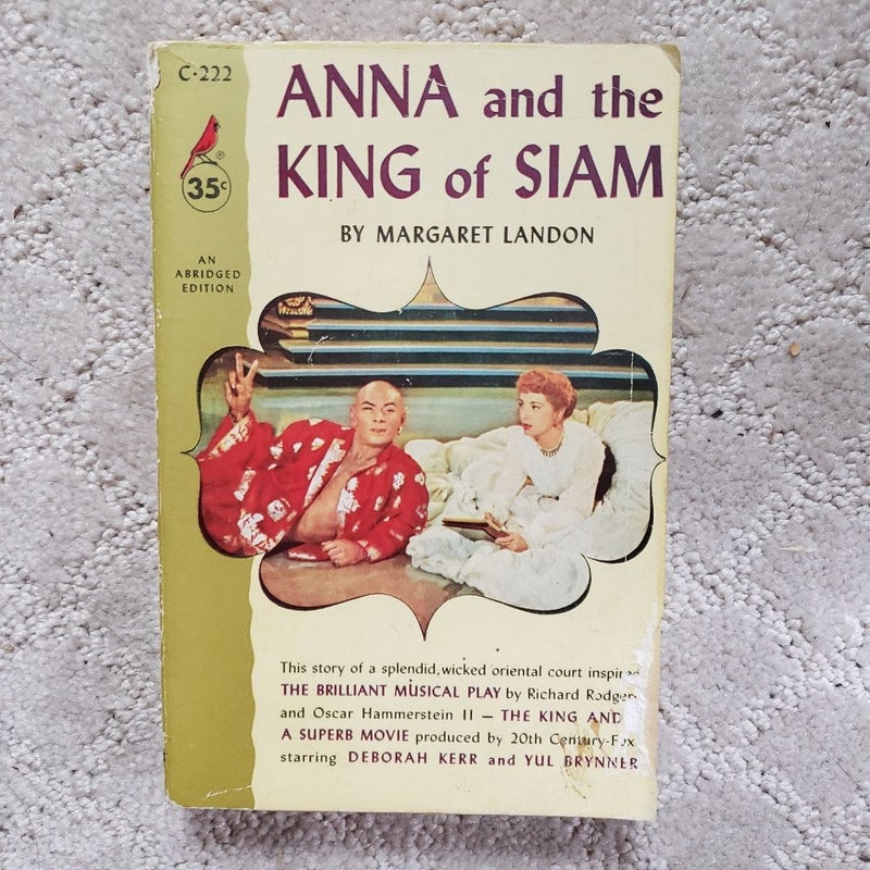 Anna and the King of Siam (8th Cardinal Printing, 1962)