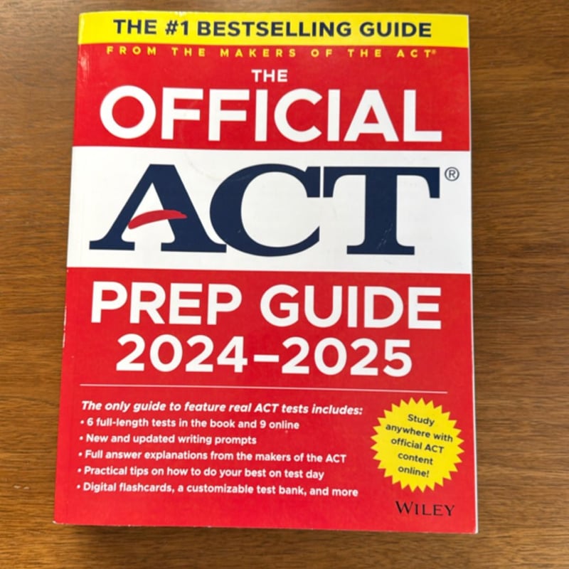 The Official ACT Prep Guide 2024-2025