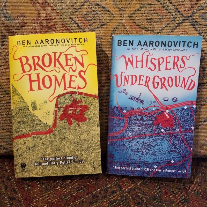 Broken Homes & Whispers Underground - 2 book bundle set