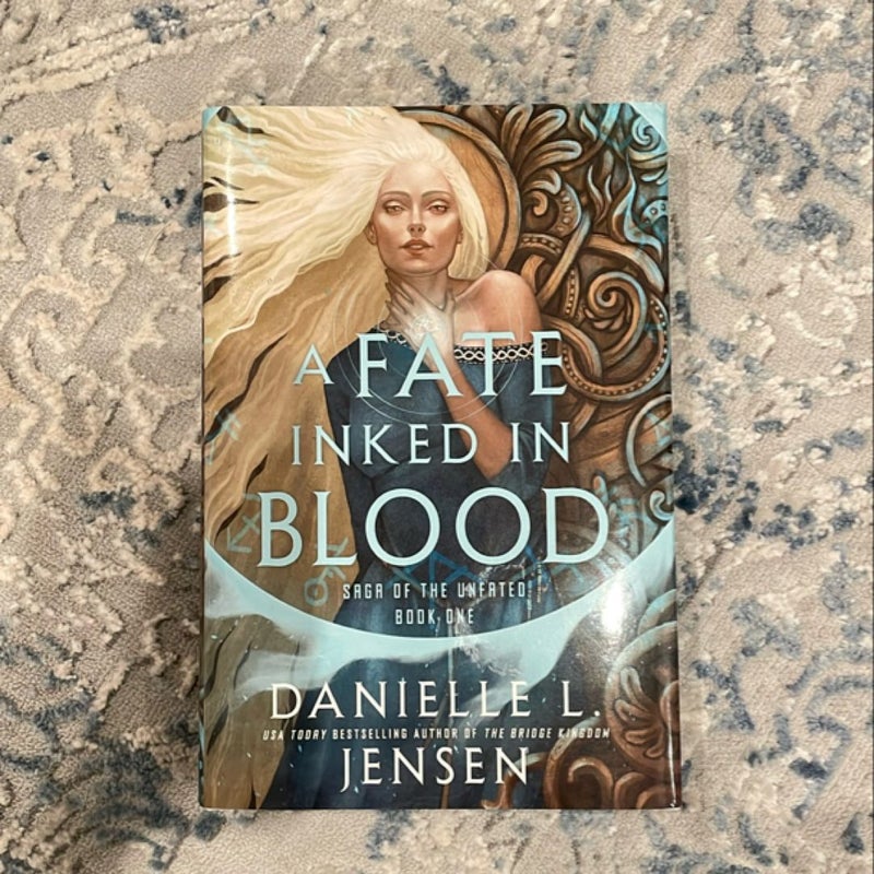 A Fate Inked in Blood (OOP sprayed edges)