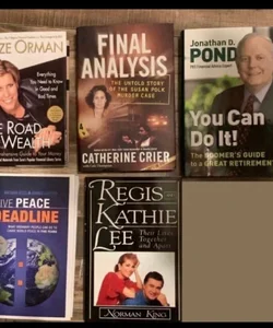lot of New Hardcover Books Mix FUN READS 