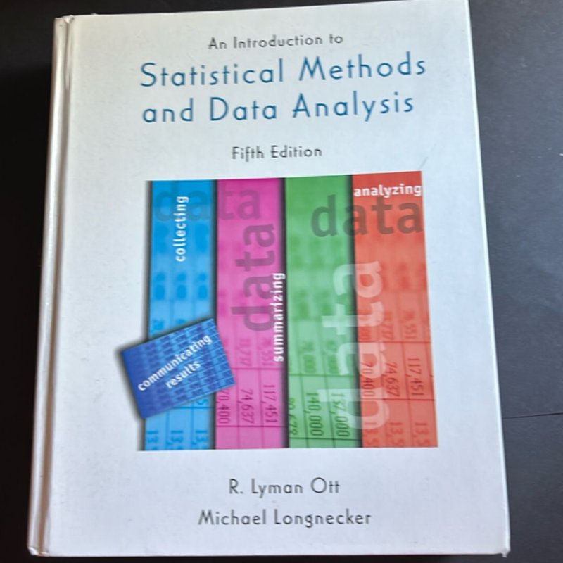 An Introduction to Statistical Methods and Data Analysis by R. Lyman ...