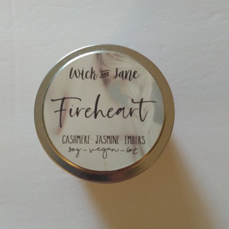 Wick & Jane Fireheart Candle 6oz Tin