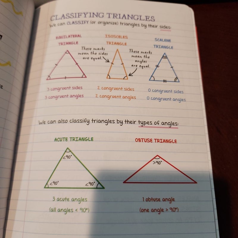 Everything You Need to Ace Geometry in One Big Fat Notebook