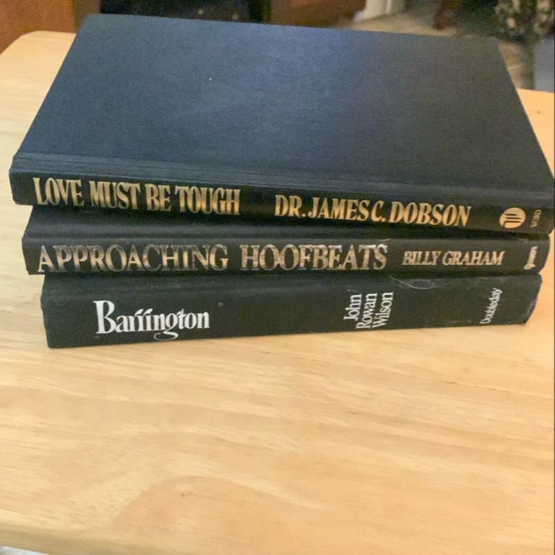 3 Black Title Stack