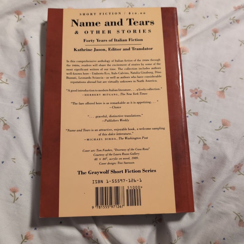 Name and Tears and Other Stories