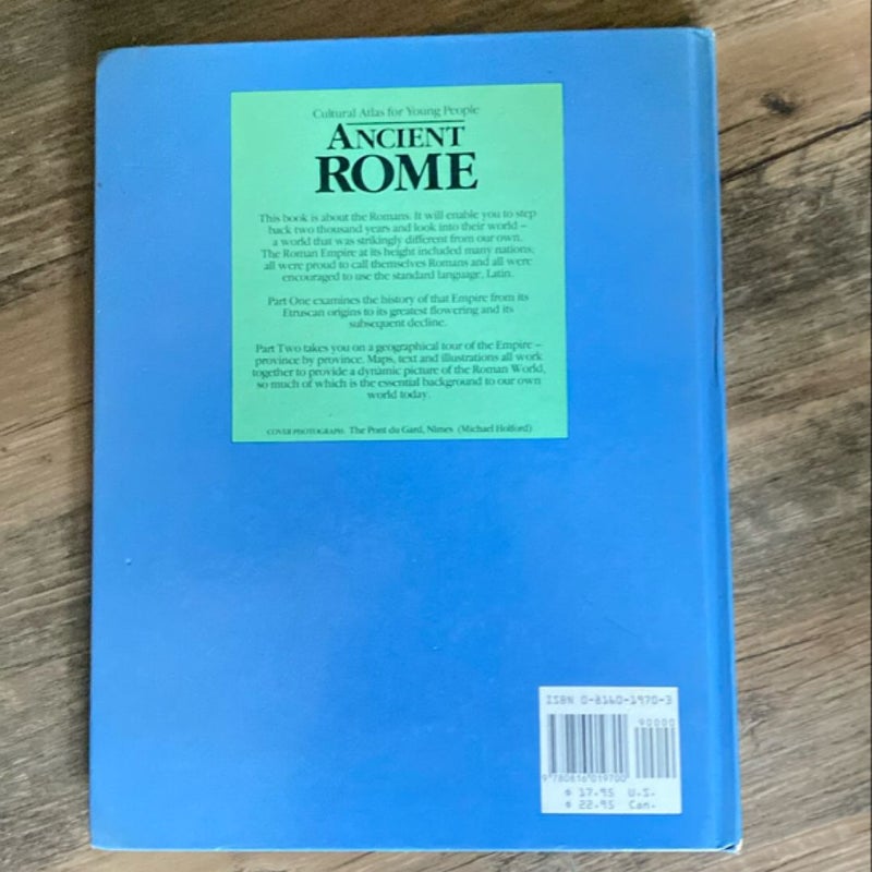 Cultural Atlas for Young People - Ancient Rome