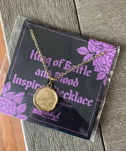 King of Battle and Blood Inspired Necklace