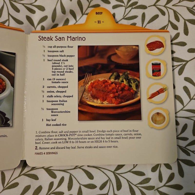Cookbook Rival Slow Cooker