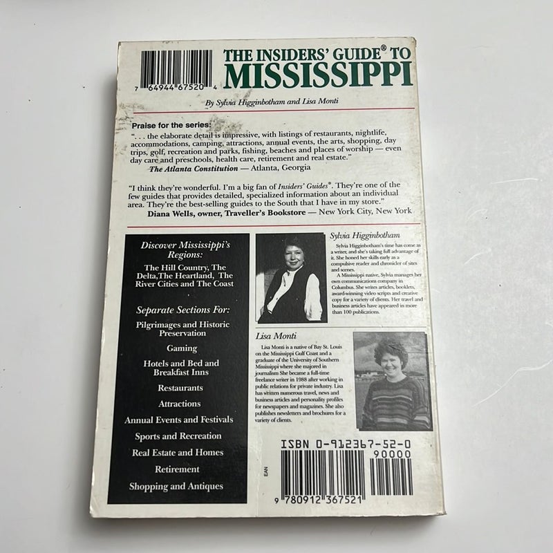 Insiders' Guide to Mississippi