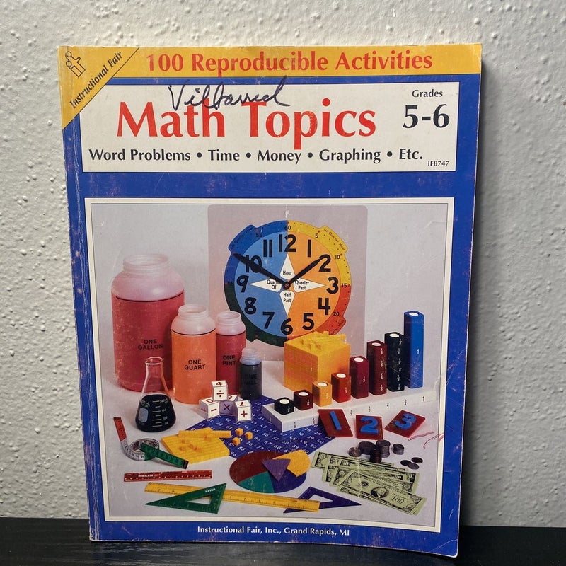 Math Topics
