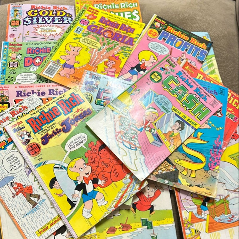 20 Vintage - Richie Rich - Comic Lot