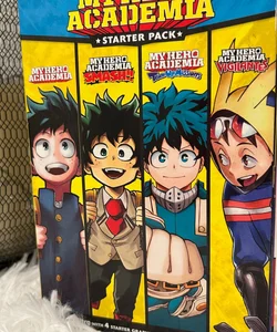 My Hero Academia Started Pack: 4 graphic novel books in a set box