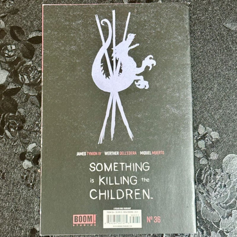 Something is Killing The Children # 36 Gold Foil Boom! Studios 