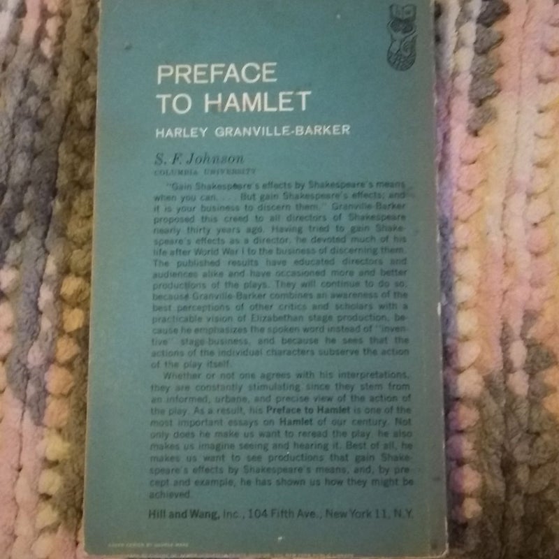 Preface to Hamlet 