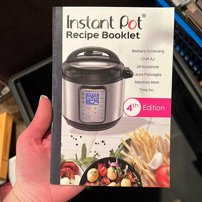 Instapot recipe booklet