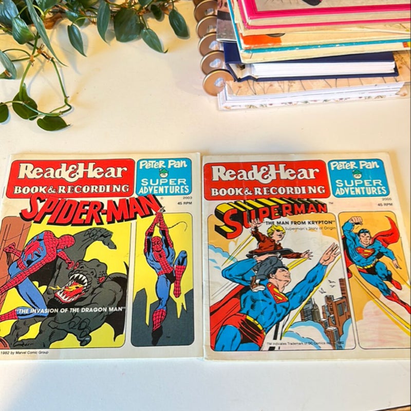 Spider-man and the invasion of the dragon man and Superman the man from Krypton