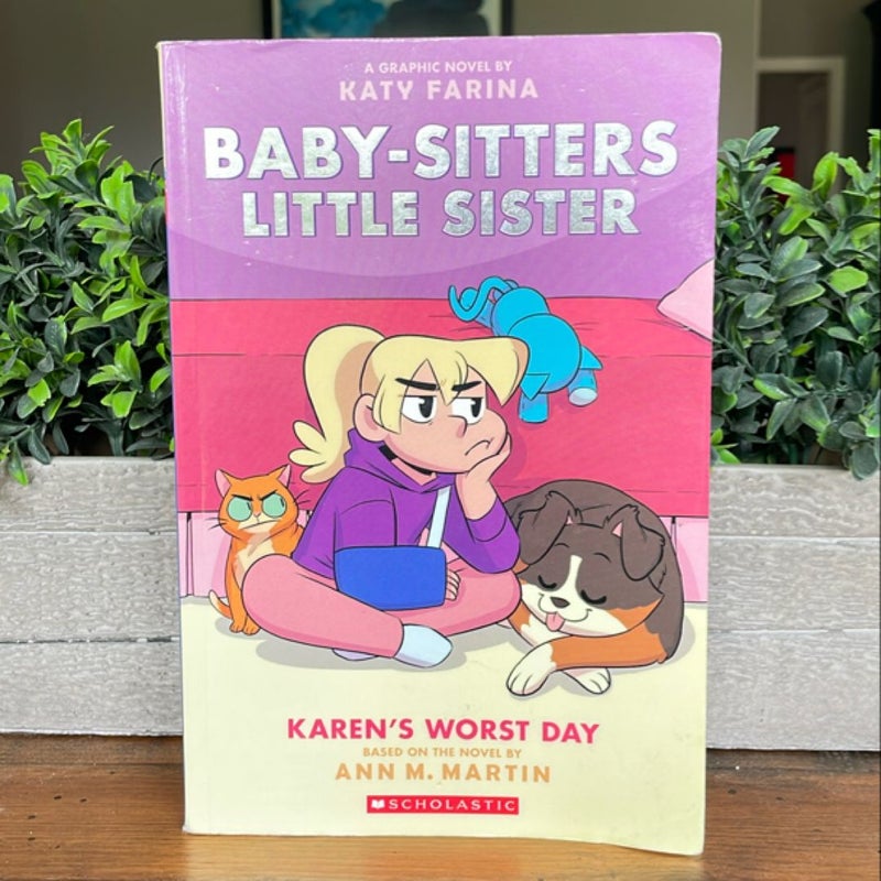 Karen's Worst Day (Baby-Sitters Little Sister Graphic Novel #3)