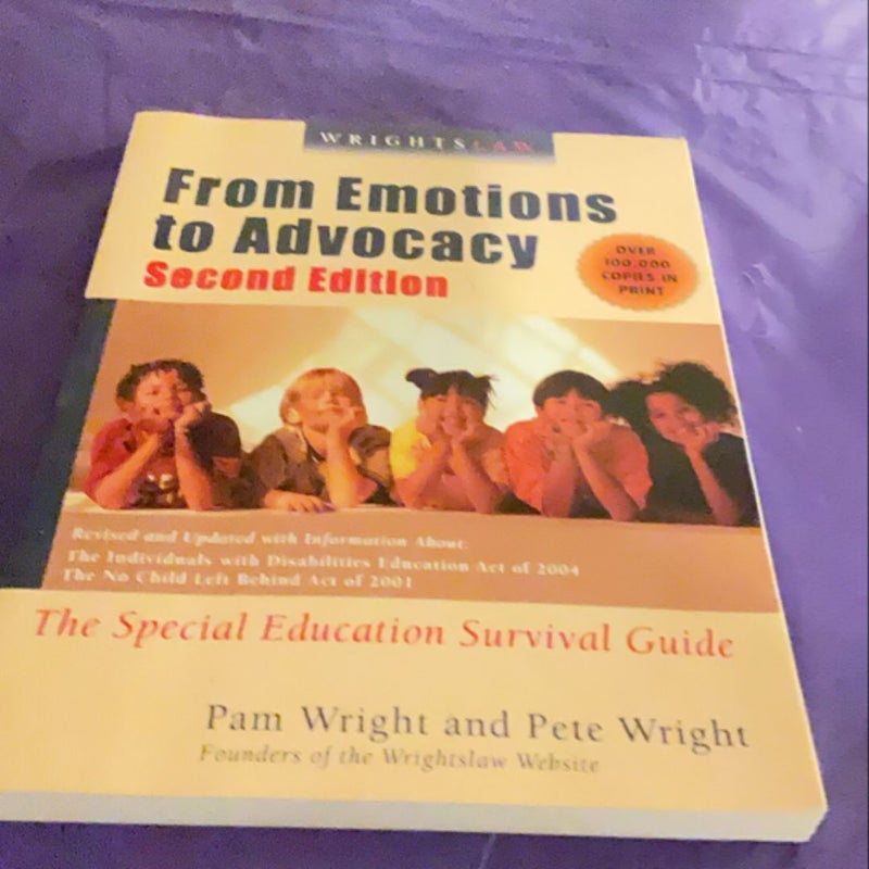 Wrightslaw: from Emotions to Advocacy, 2nd Edition