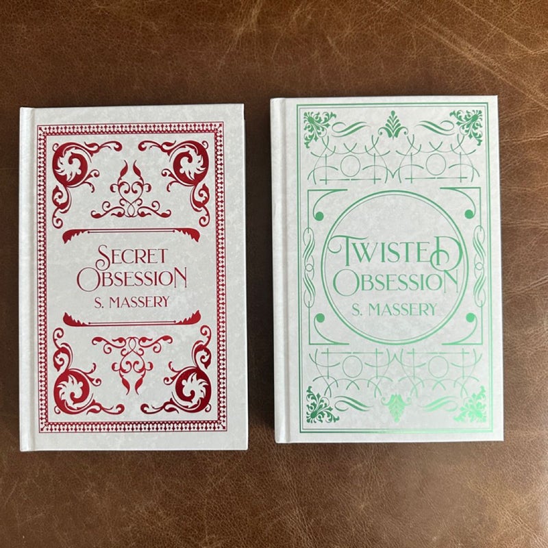 S. Massery Secret Obsession and Twisted Obsession signed special edition