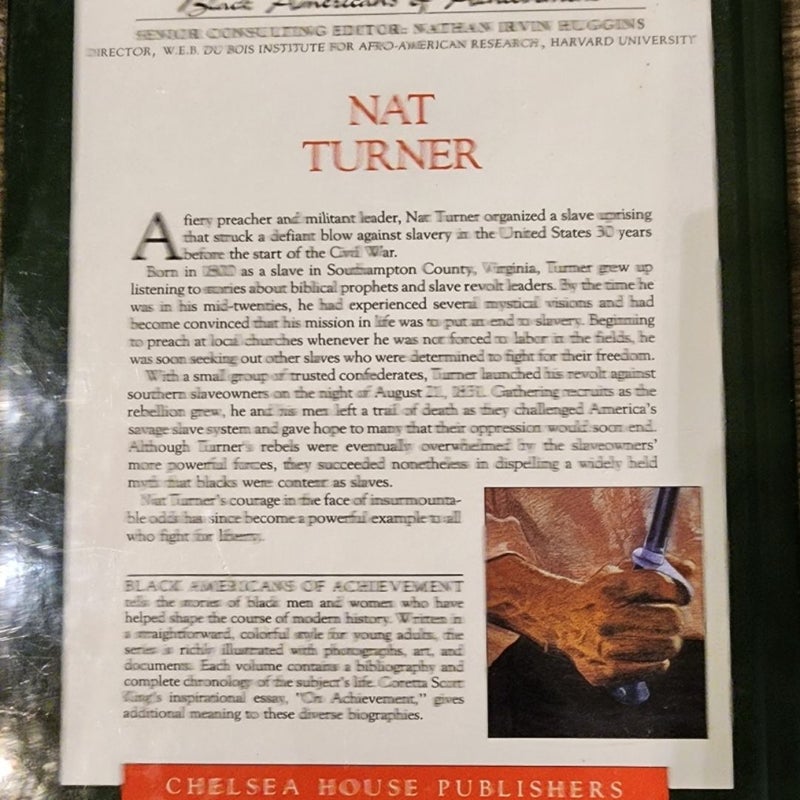 Nat Turner: Slave Revolt Leader (Black Americans of Achievement)