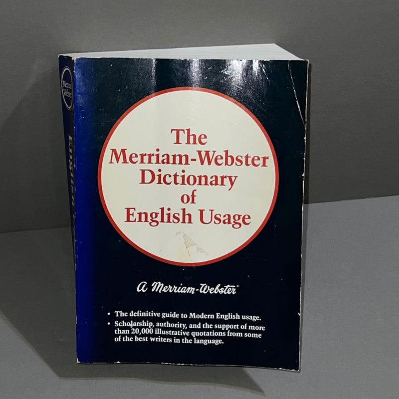 The Merriam-Webster Dictionary of English Usage 